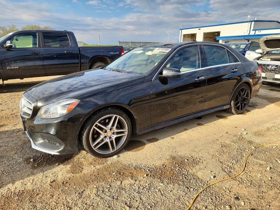 2014 Mercedes-benz E-klasse VIN WDDHF8JB8EB017470 COPART salvage auction — HAIL, Wi - Junked Vehicle Bill Of Sale, sold $2,500 on 2026-07-07 (photo 1)
