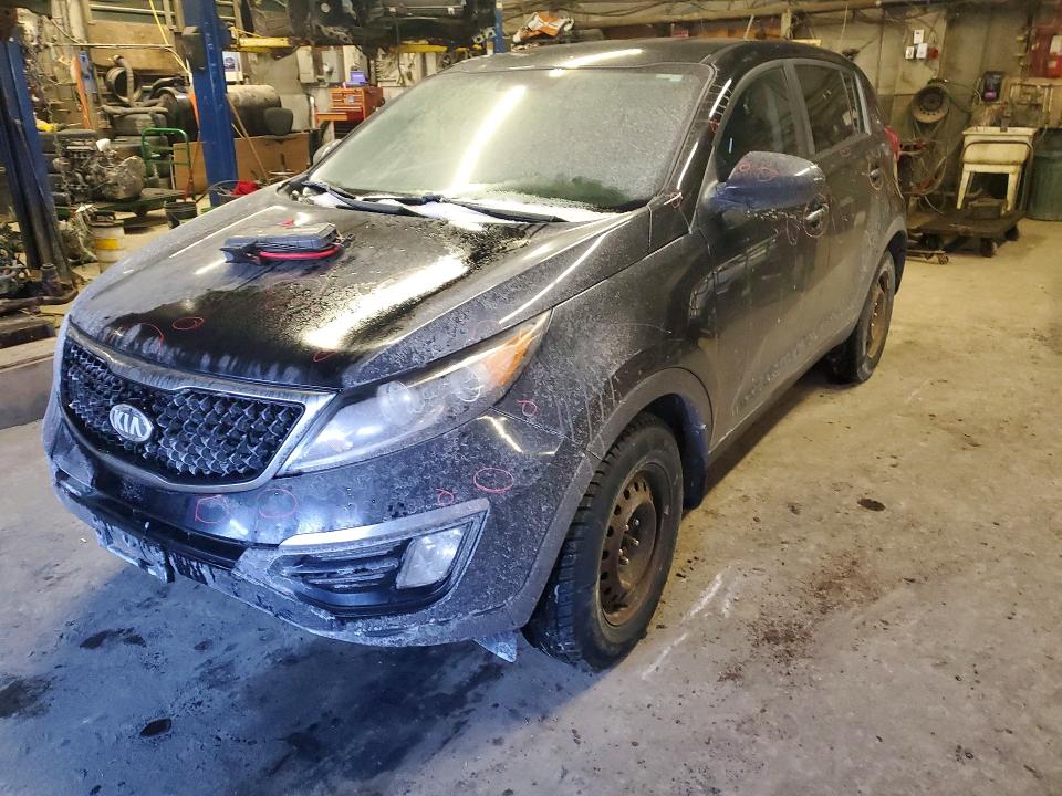2015 Kia Sportage VIN KNDPB3AC6F7695247 COPART salvage auction — FRONT END, ON - PERMIT NO BRAND - UNFIT, sold $125 on 2026-07-28 (photo 1)
