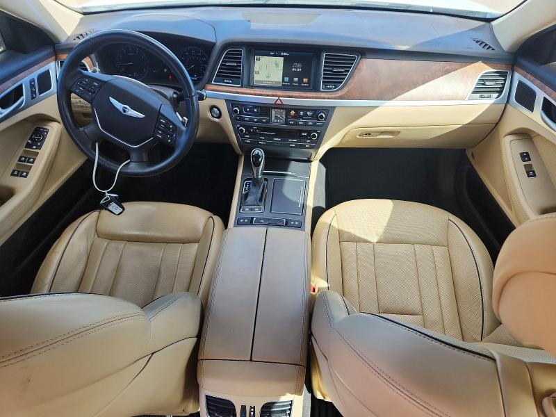2015 Hyundai Genesis VIN KMHGN4JF5FU102708 COPART salvage auction — FRONT END, Hi - Certificate Of Title, sold $2,700 on 2026-07-27 (photo 8)