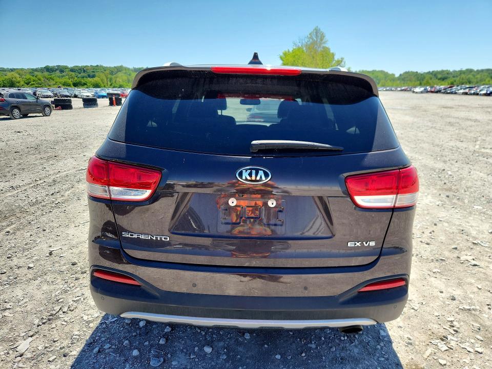 2018 Kia Sorento VIN 5XYPH4A58JG365109 COPART salvage auction — FRONT END, Il - Salvage Certificate, sold $3,600 on 2026-07-06 (photo 6)