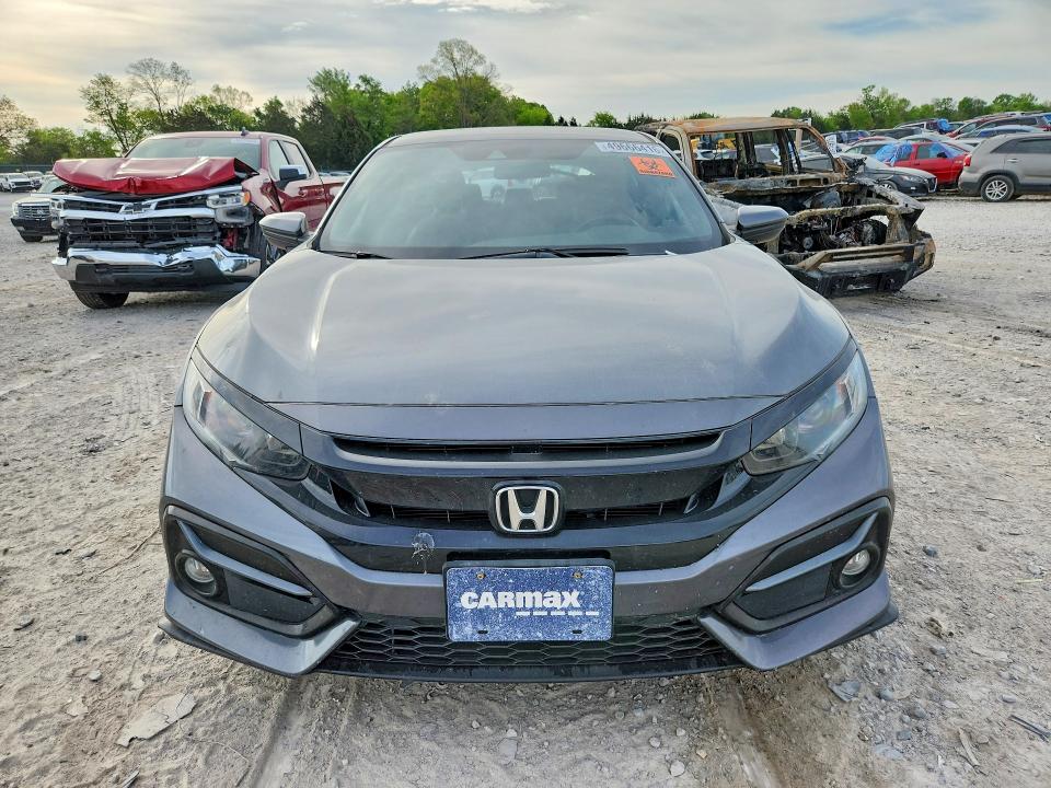 2021 Honda VIN SHHFK7H4XMU421654 COPART salvage auction — REAR END, Tn - Salvage Certificate, sold $4,950 on 2026-07-04 (photo 5)