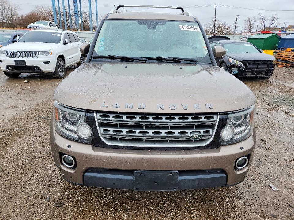 2016 Land rover VIN SALAG2V68GA804410 COPART salvage auction — MECHANICAL, Il - Certificate Of Title (P), sold $1,400 on 2026-07-22 (photo 5)