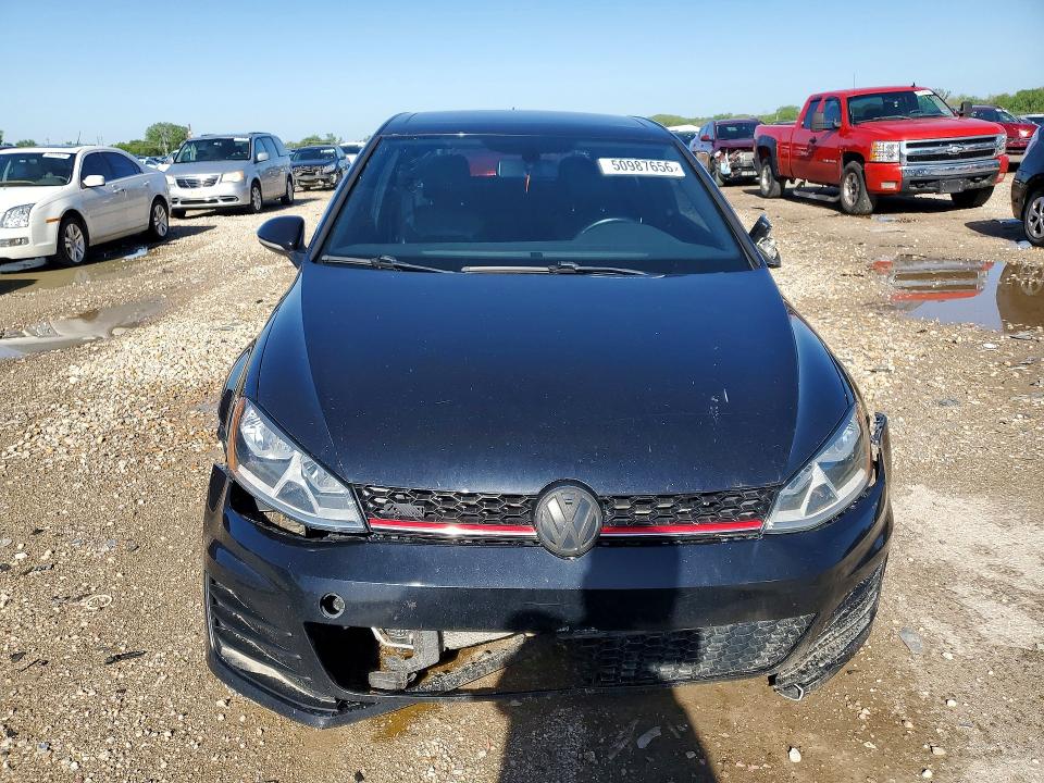 2016 Volkswagen Gti VIN 3VWTT7AU6GM006078 COPART salvage auction — FRONT END, Ks - Cert Of Title-Salvage, sold $125 on 2026-07-09 (photo 5)