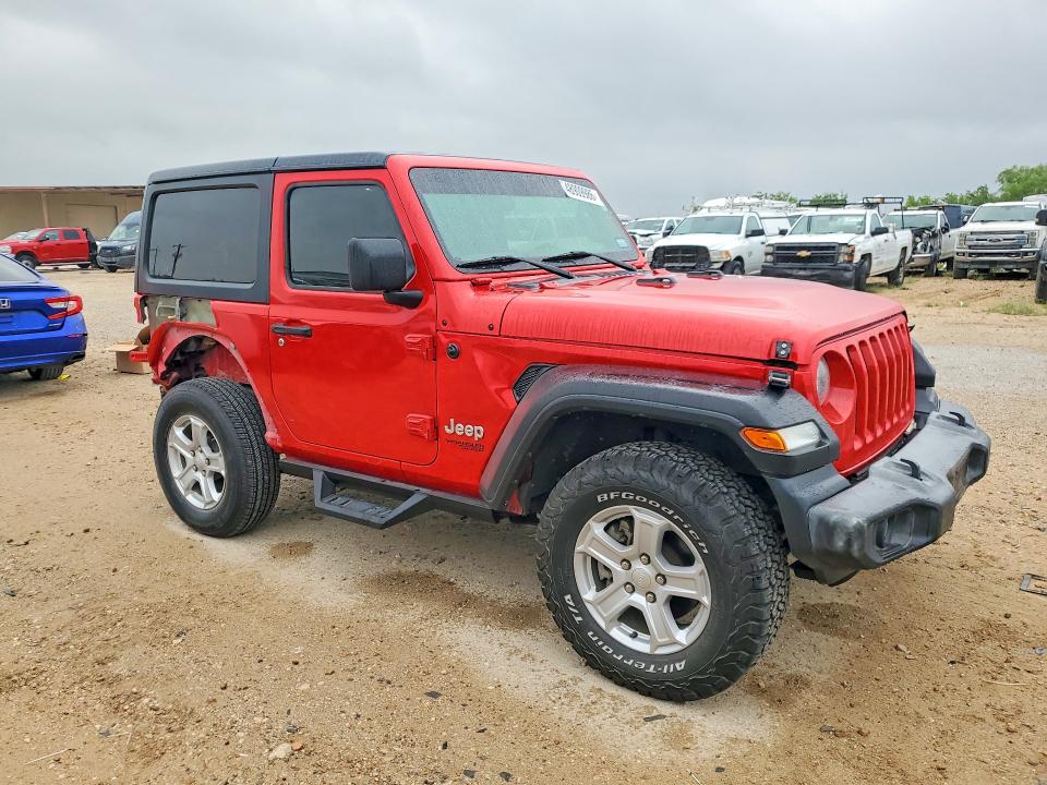 2019 Jeep Wrangler / VIN 1C4GJXAG7KW646152 COPART salvage auction — REAR END, Tx - Salvage Vehicle Title, sold $8,800 on 2026-07-09 (photo 4)