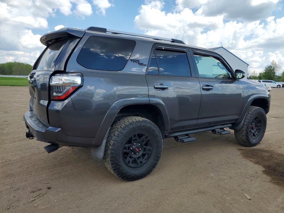 2018 Toyota 4runner VIN JTEBU5JR2J5603555 COPART salvage auction — REAR END, Oh - Cert Of Title-Salvage, sold $14,900 on 2026-07-02 (photo 3)