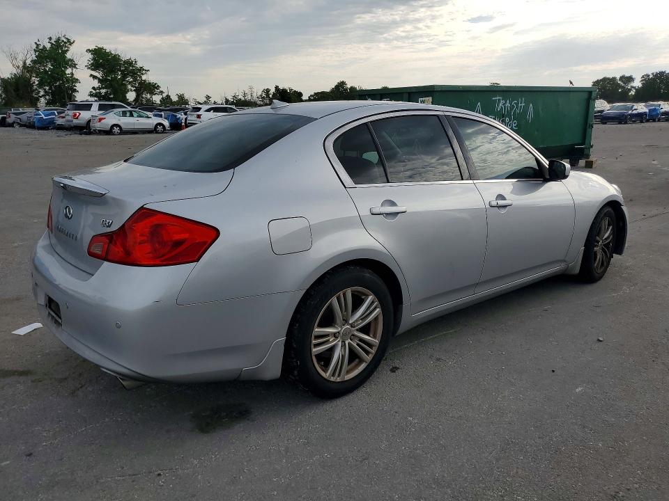 2013 Infiniti VIN JN1CV6APXDM723482 COPART salvage auction — FRONT END, Salvage Title, sold $375 on 2026-07-23 (photo 3)