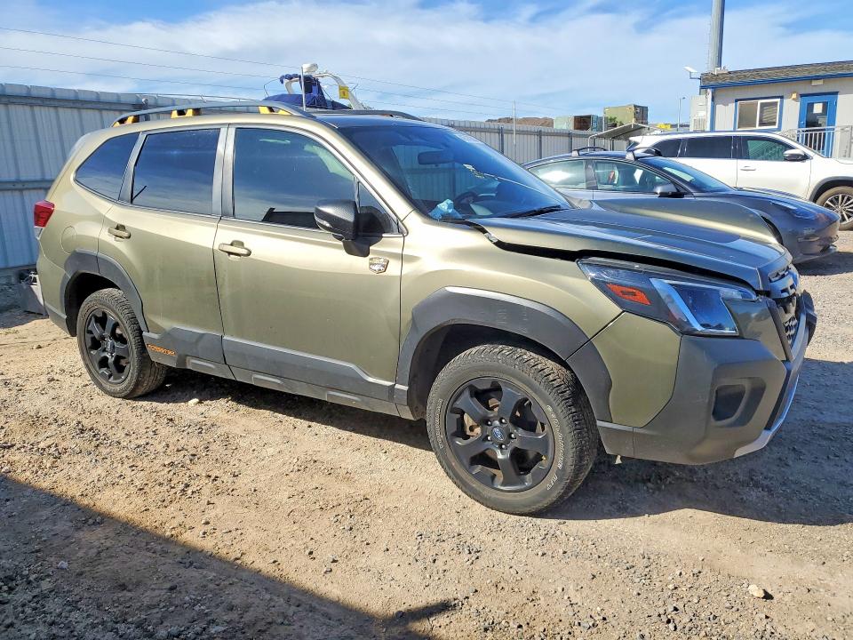 2024 Subaru Forester VIN JF2SKAJC1RH420593 COPART salvage auction — FRONT END, Hi - Certificate Of Salvage, sold $4,600 on 2026-07-27 (photo 4)