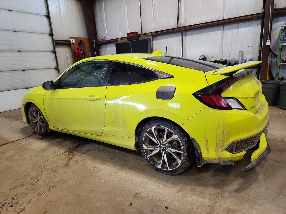 2019 Honda Civic VIN 2HGFC3A56KH220238 COPART salvage auction — REAR END, AB - BOS - SALVAGE, sold $6,000 on 2026-07-02 (photo 2)