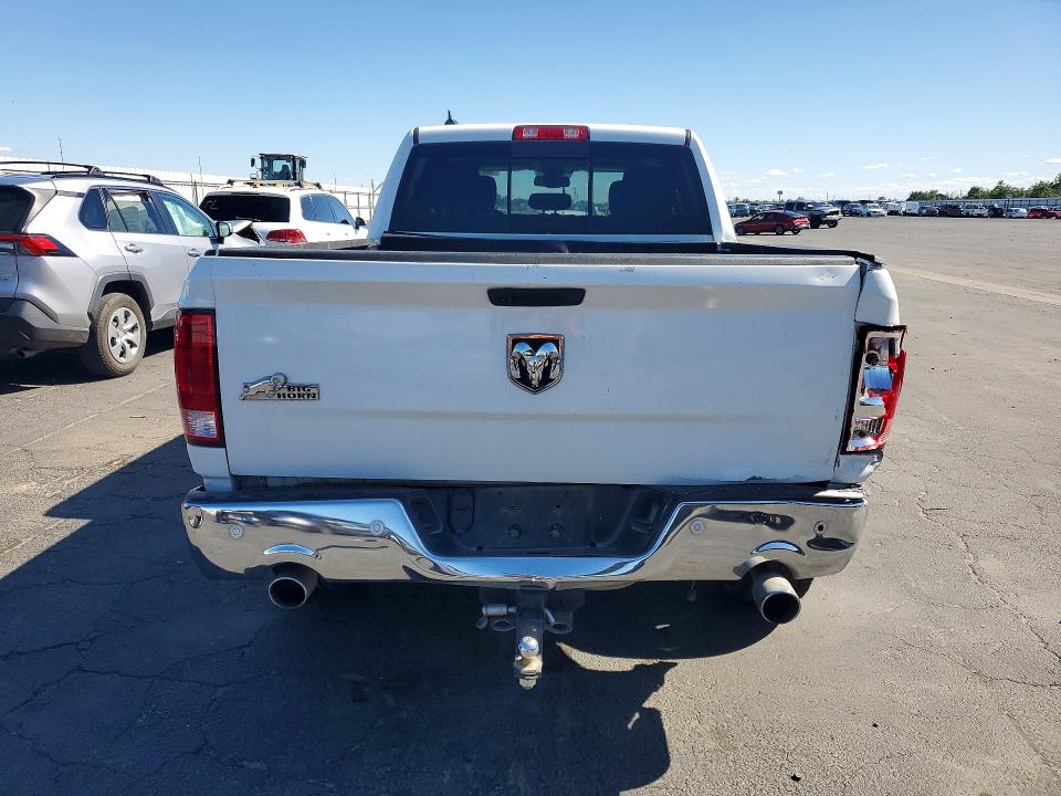 2019 Ram 1500 VIN 1C6RR6TTXKS512630 COPART salvage auction — REAR END, Ca - Salvage Certificate, sold $3,950 on 2026-07-02 (photo 6)