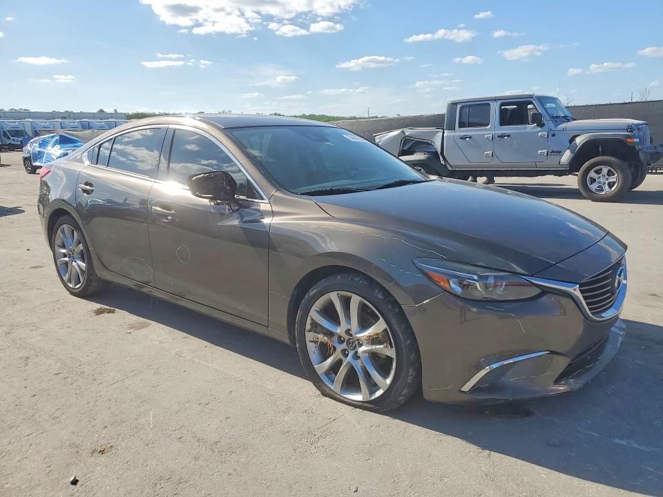 2017 Mazda 6 VIN JM1GL1V55H1124240 COPART salvage auction — FRONT END, Fl - Cert Of Title Slvg Rebuildable, sold $2,550 on 2026-07-14 (photo 4)