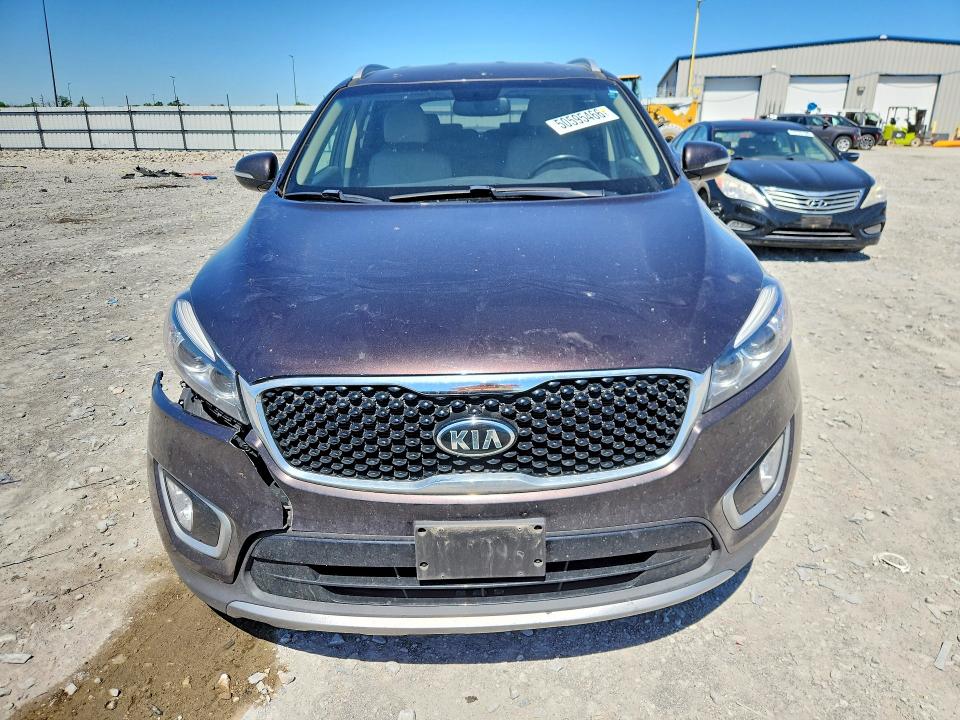 2018 Kia Sorento VIN 5XYPH4A58JG365109 COPART salvage auction — FRONT END, Il - Salvage Certificate, sold $3,600 on 2026-07-06 (photo 5)