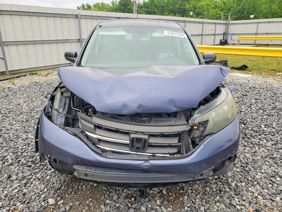2013 Honda Cr-v VIN 3CZRM3H39DG711641 COPART salvage auction — FRONT END, Tn - Salvage Certificate, sold $1,900 on 2026-07-09 (photo 5)