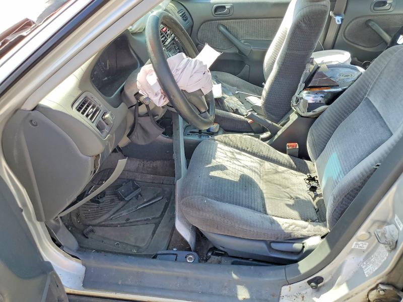 1999 Honda Civic VIN 2HGEJ6615XH563252 COPART salvage auction — FRONT END, PA - CERTIFICATE OF SALVAGE, sold $350 on 2026-07-02 (photo 7)