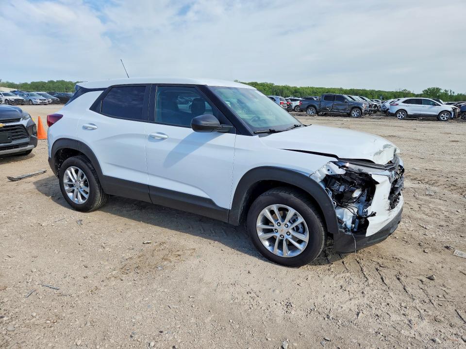 2026 Chevrolet Trailblazer VIN KL79MNSL5TB039804 COPART salvage auction — FRONT END, Mo - Salvage Certificate Of Title (P), sold $9,600 on 2026-07-30 (photo 4)