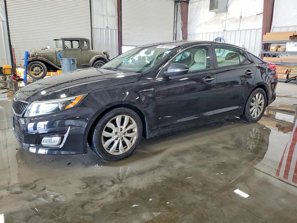 2015 Kia Optima VIN 5XXGM4A79FG496140 COPART salvage auction — SIDE, Il - Salvage Certificate, sold $950 on 2026-07-27 (photo 1)
