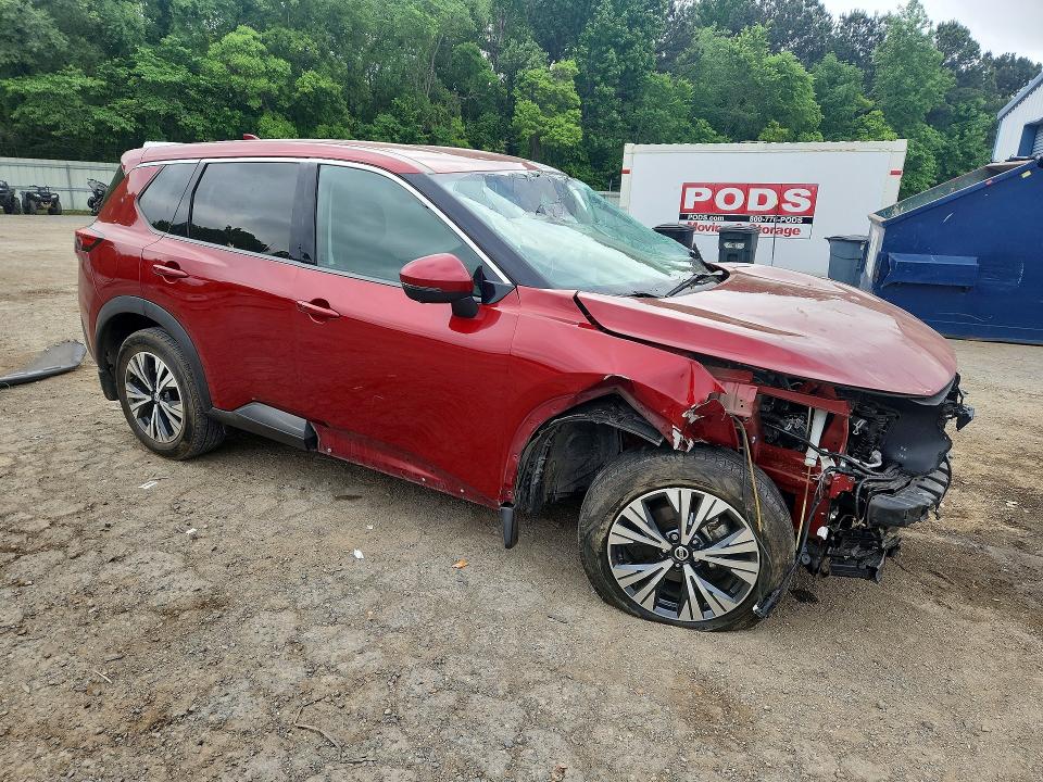 2021 Nissan Rogue VIN 5N1AT3BA7MC732841 COPART salvage auction — ALL OVER, La - Cert Of Title-Salvage, sold $1,250 on 2026-07-02 (photo 4)