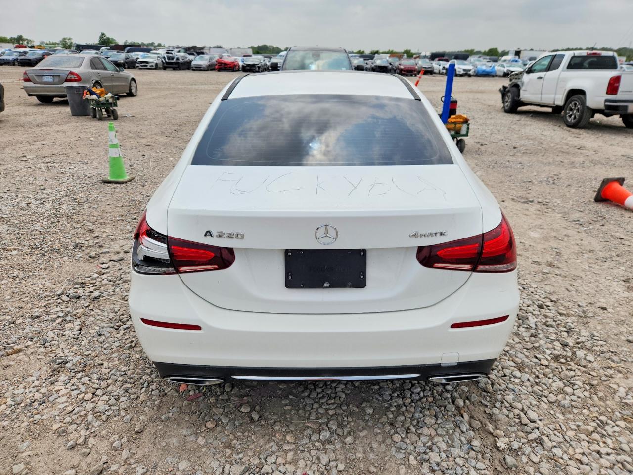 2019 Mercedes-Benz A-Class VIN WDD3G4FB9KW000660 COPART salvage auction — Vandalized, TX - CERTIFICATE OF TITLE, sold $7,300 on 2026-07-09 (photo 6)