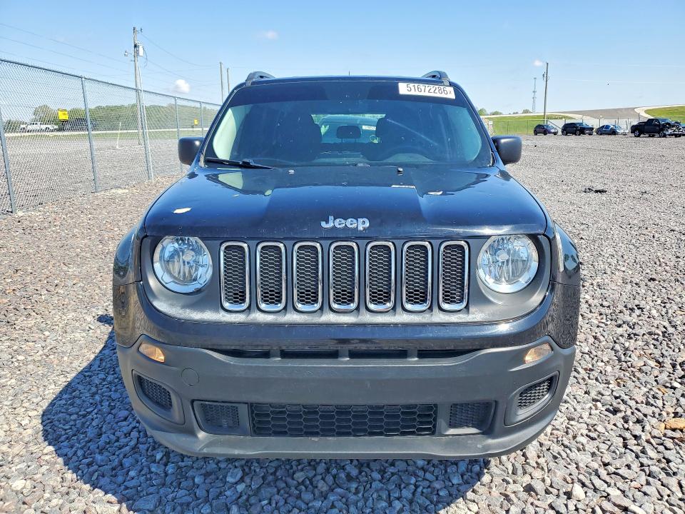2018 Jeep VIN ZACCJBAB6JPH36247 COPART salvage auction — HAIL, In - Cert Of Title-Salvage Title, sold $2,250 on 2026-08-18 (photo 5)
