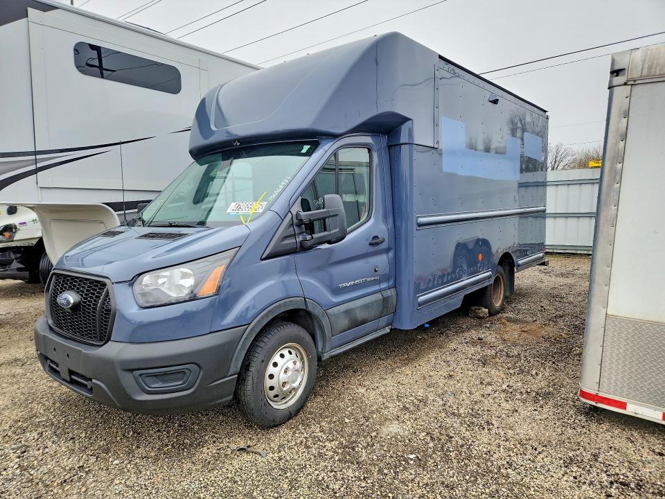 2021 Ford Transit VIN 1FDDF6P86MKA68971 COPART salvage auction — NORMAL WEAR, Ny - Certificate Of Title, sold $15,500 on 2026-07-30 (photo 1)