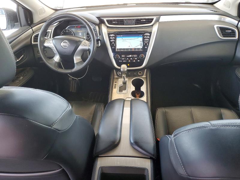 2017 Nissan Murano VIN 5N1AZ2MG7HN114021 COPART salvage auction — FRONT END, Ga - Cert Of Ttl-Slvg Manufctr Bybk, sold $2,700 on 2026-07-02 (photo 8)