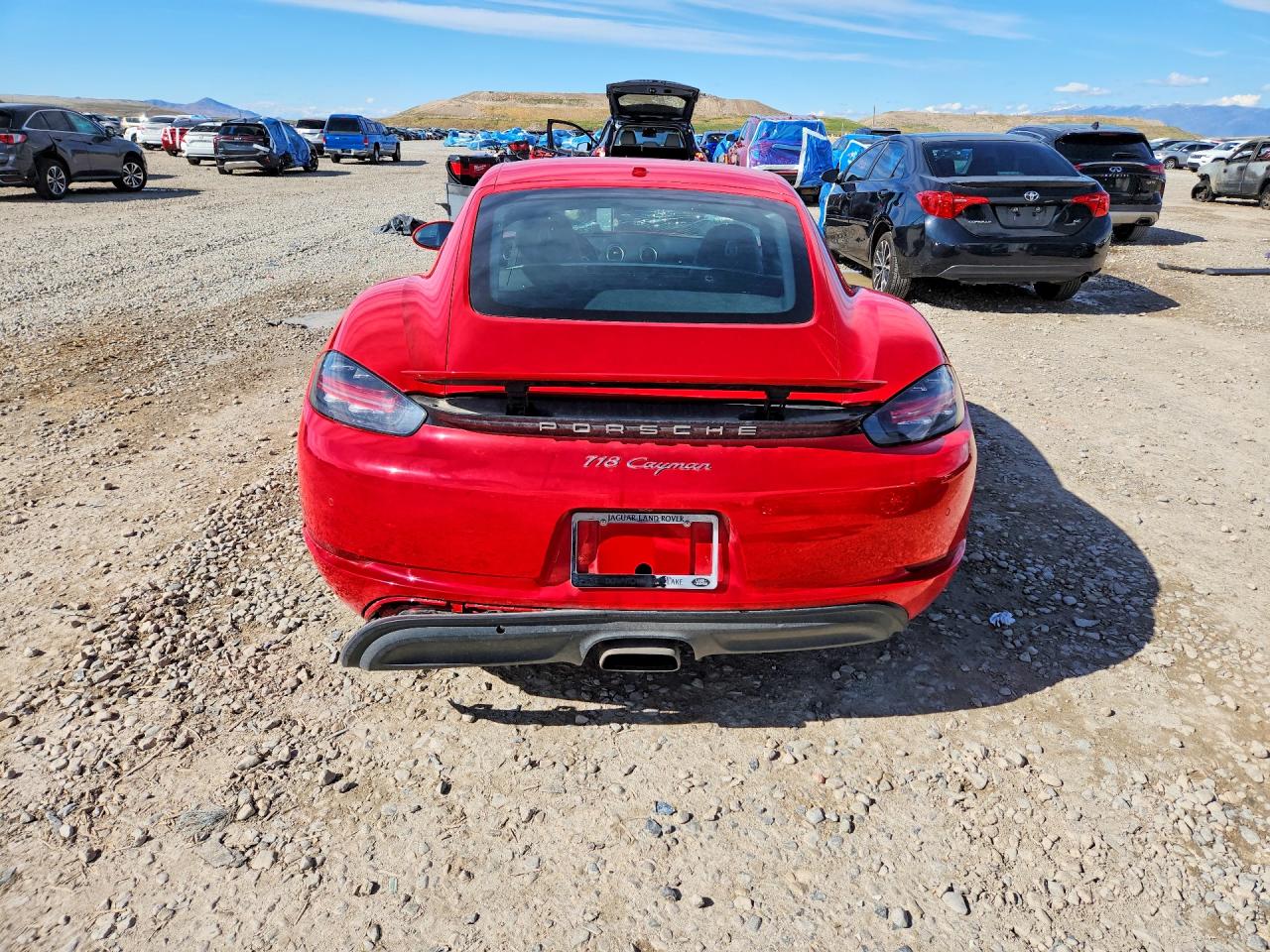 2018 Porsche Cayman VIN WP0AA2A80JK261751 COPART salvage auction — Side, UT - SALVAGE CERTIFICATE, sold $25,000 on 2026-07-10 (photo 6)
