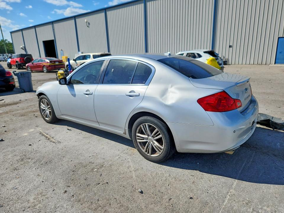 2012 Infiniti VIN JN1CV6AR1CM970311 COPART salvage auction — FRONT END, Fl - Cert Of Title Slvg Rebuildable, sold $350 on 2026-07-13 (photo 2)