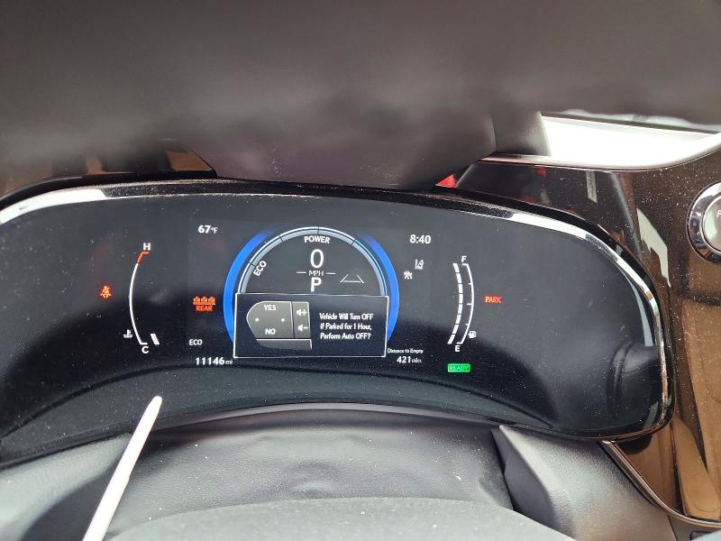 2026 Lexus Nx 350h VIN 2T2GKCEZ7TC058646 COPART salvage auction — FRONT END, Nc - Salvage Certificate Of Title, sold $26,000 on 2026-07-13 (photo 9)