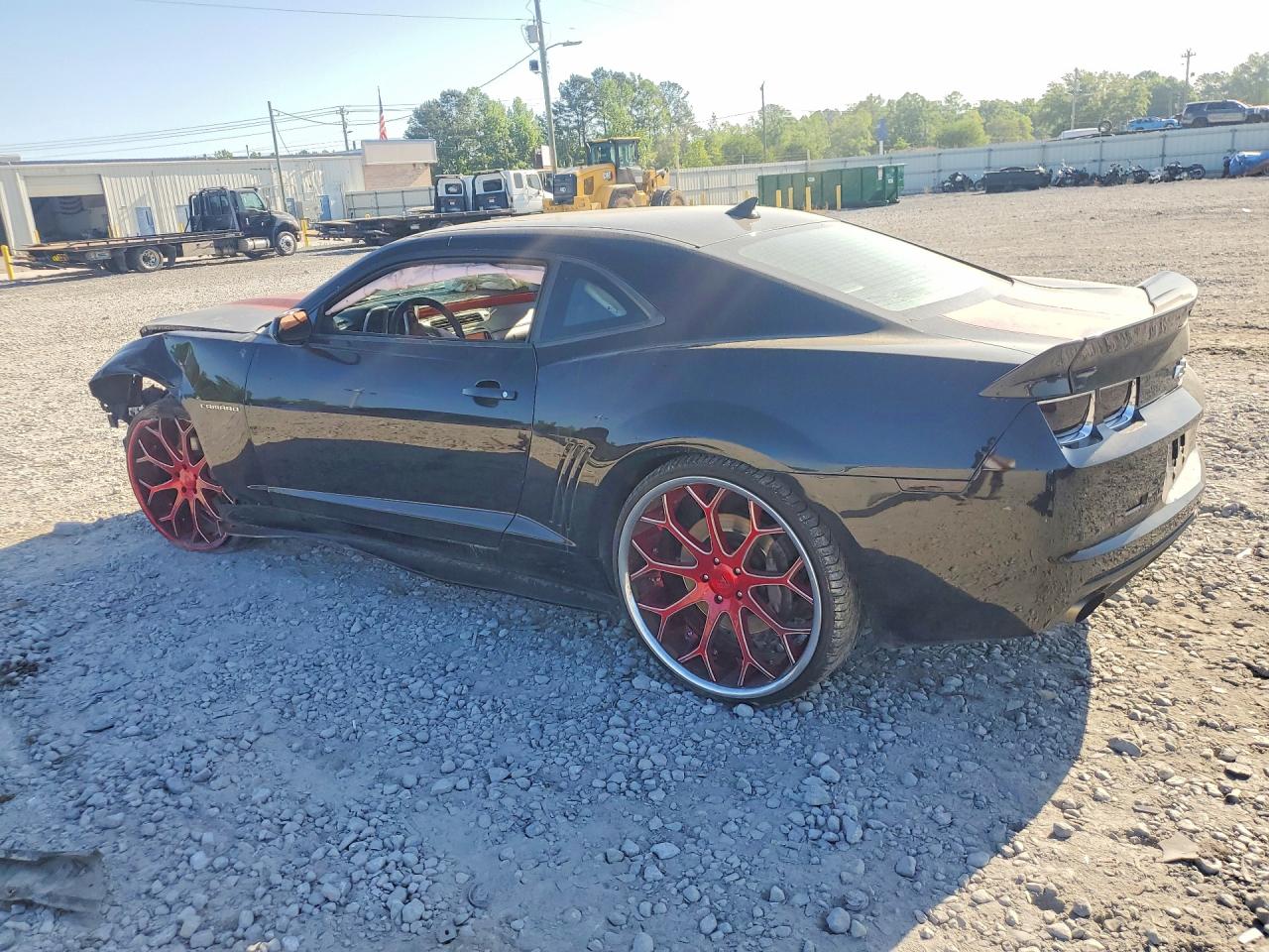 2013 Chevrolet Camaro VIN 2G1FK1EJ0D9130490 COPART salvage auction — Front End, AL - CERT OF TITLE-SALVAGE TITLE, sold $2,950 on 2026-06-25 (photo 2)