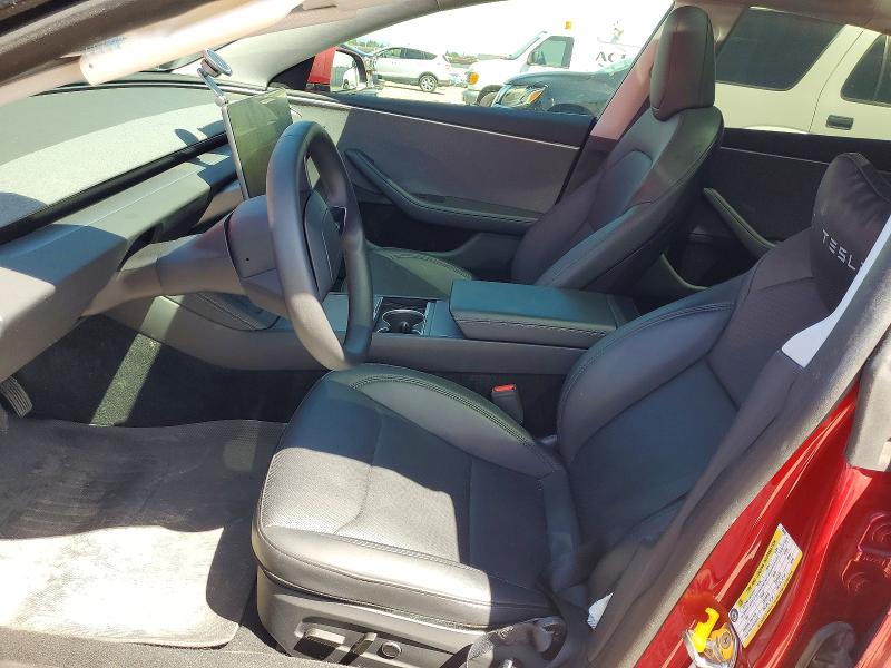 2024 Tesla Model 3 VIN 5YJ3E1EA0RF730060 COPART salvage auction — REAR END, Sc - Salvage Title, sold $8,400 on 2026-07-16 (photo 7)