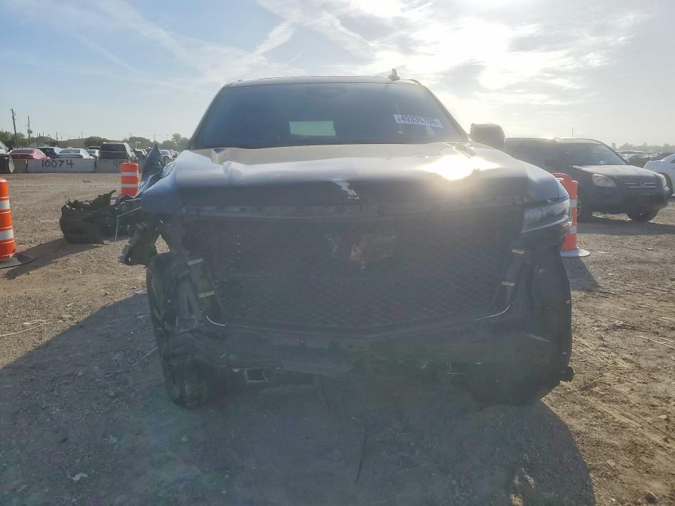 2021 Cadillac Escalade VIN 1GYS4BKL1MR400337 COPART salvage auction — FRONT END, Tx - Salvage Vehicle Title, sold $18,500 on 2026-07-09 (photo 5)