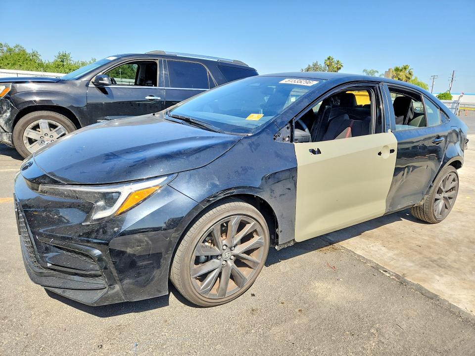 2026 Toyota Corolla VIN JTDBCMFE6T3115196 COPART salvage auction — REAR END, Ca - Salvage Certificate, sold $8,800 on 2026-07-09 (photo 1)