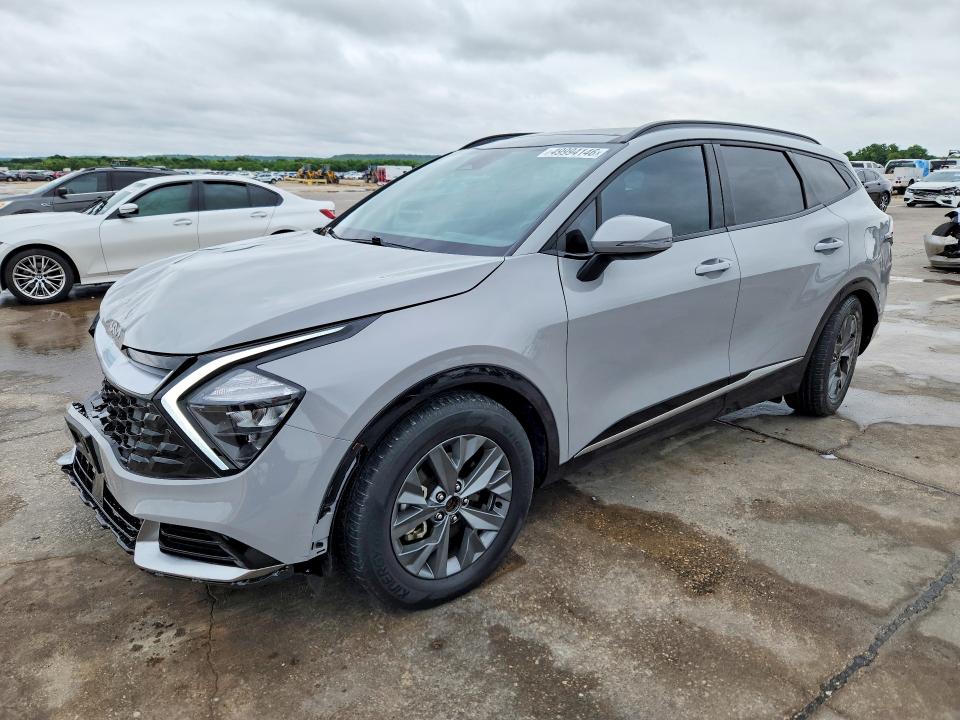 2023 Kia Sportage VIN 5XYK43AF9PG107196 COPART salvage auction — FRONT END, Tx - Certificate Of Title, sold $4,500 on 2026-07-30 (photo 1)