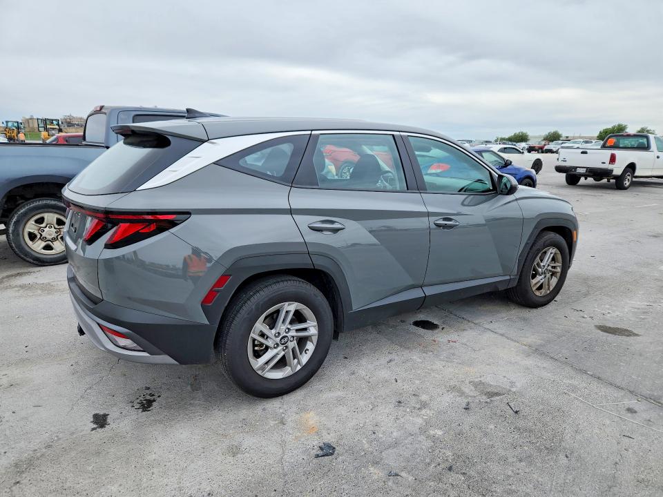2025 Hyundai Tucson VIN 5NMJA3DE5SH519993 COPART salvage auction — FRONT END, La - Cert Of Title-Salvage, sold $8,600 on 2026-07-29 (photo 3)