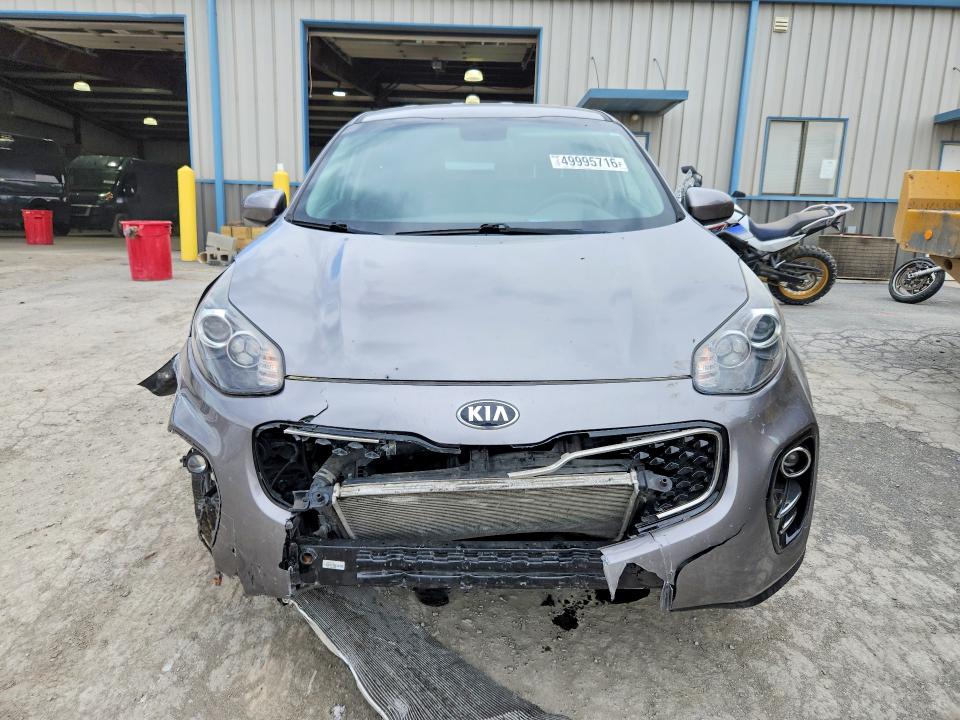 2018 Kia Sportage VIN KNDPMCAC1J7449127 COPART salvage auction — FRONT END, MD - CERT OF SALVAGE > 75% DAMAGE, sold $375 on 2026-07-24 (photo 5)
