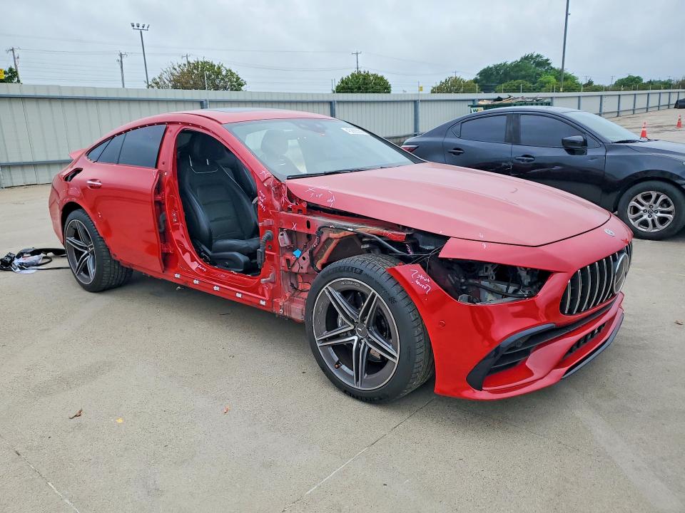 2020 Mercedes-benz AMG GT VIN WDD7X6BB8LA014972 COPART salvage auction — SIDE, Salvage Title, sold $23,000 on 2026-07-16 (photo 4)