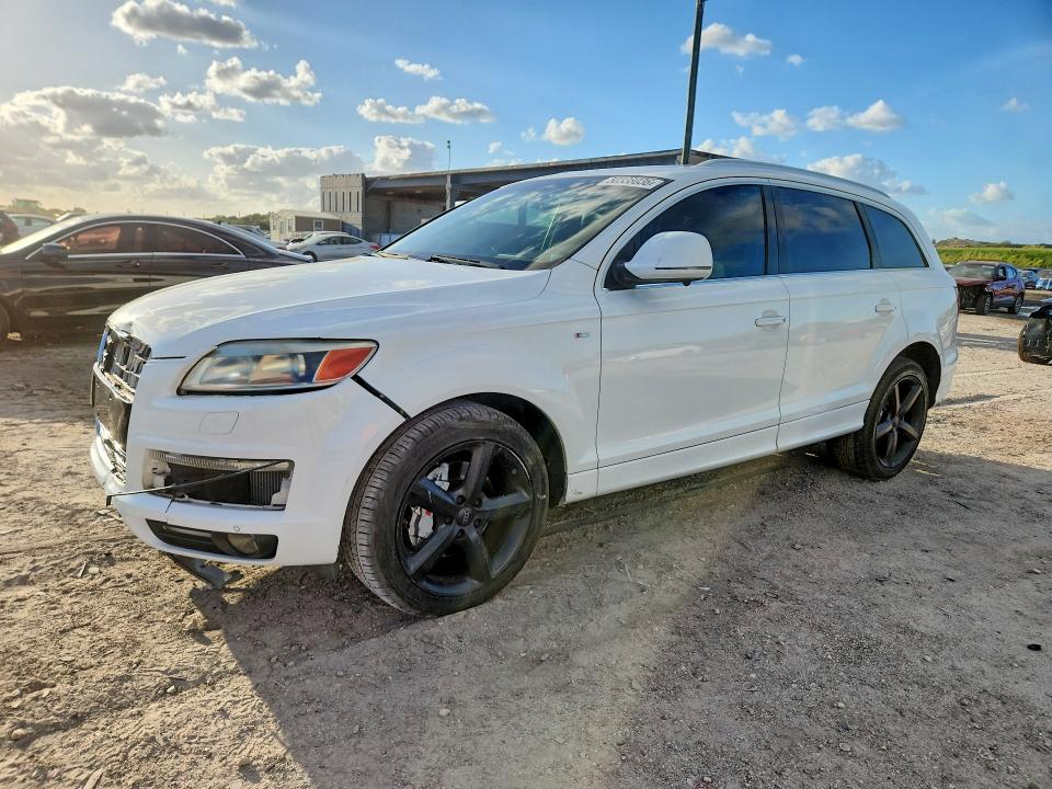 2009 Audi Q7 VIN WA1CM74L39D032259 COPART salvage auction — FRONT END, Fl - Cert Of Title Slvg Rebuildable, sold $250 on 2026-07-21 (photo 1)