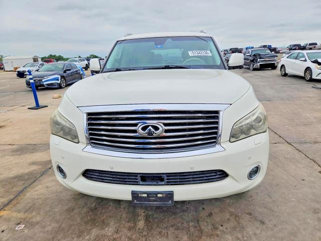 2014 Infiniti Qx80 VIN JN8AZ2NF5E9555181 COPART salvage auction — REAR END, Id - Salvage Certificate Of Title, sold $2,650 on 2026-07-20 (photo 5)