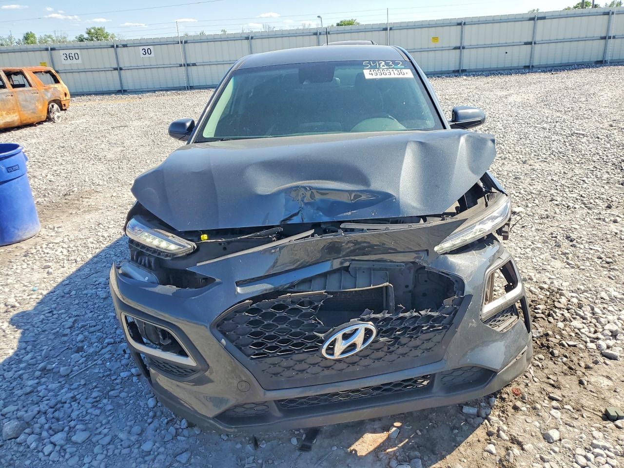 2021 Hyundai Kona VIN KM8K12AA1MU609231 COPART salvage auction — Front End, AL - CERT OF TITLE-SALVAGE TITLE, sold $1,050 on 2026-06-25 (photo 5)
