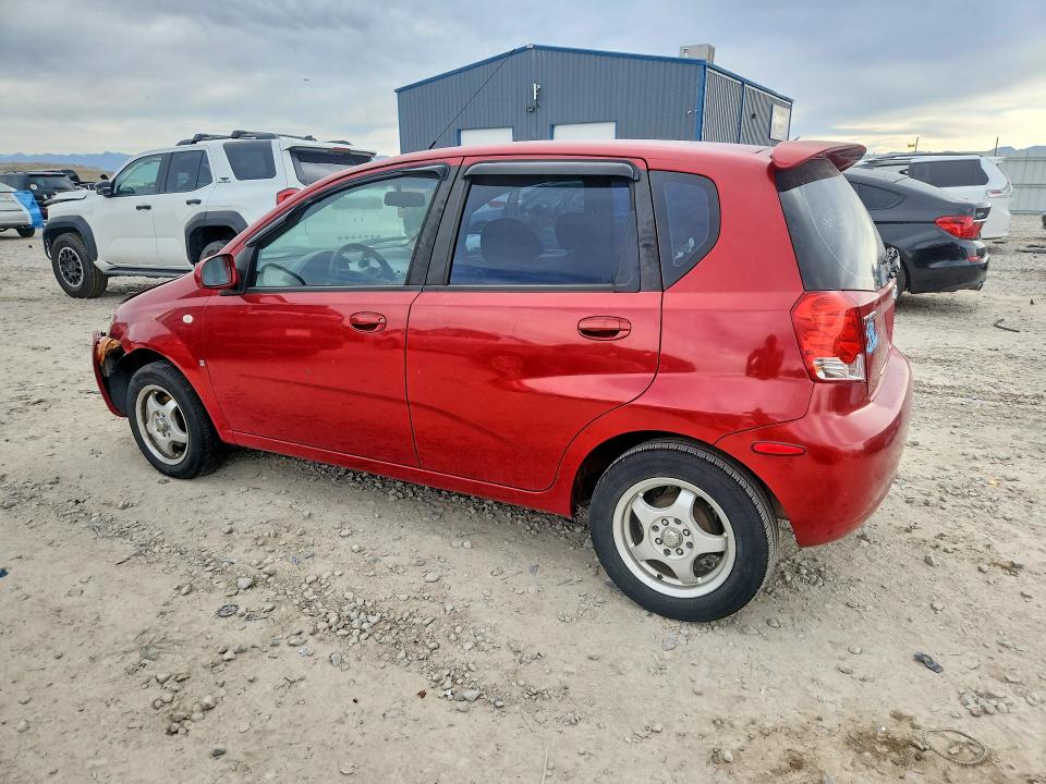 2008 Chevrolet Aveo VIN KL1TD666X8B075859 COPART salvage auction — FRONT END, Ut - Salvage Certificate, sold $225 on 2026-07-07 (photo 2)
