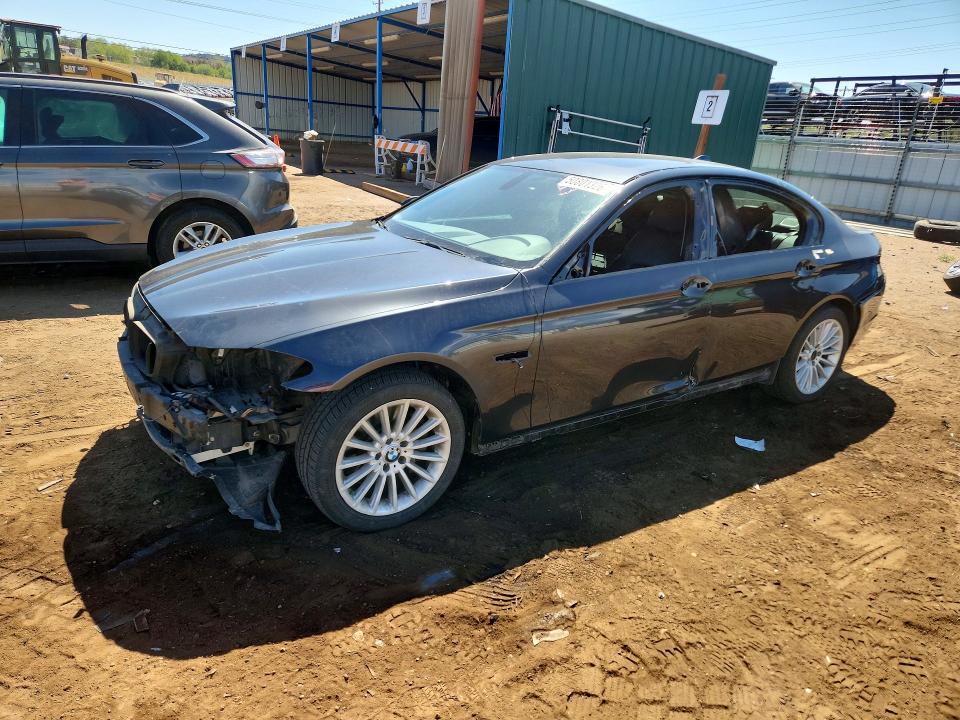 2012 BMW 5er VIN WBAFU7C58CDU60130 COPART salvage auction — FRONT END, Co - Salvage Title, sold $1,300 on 2026-07-06 (photo 1)