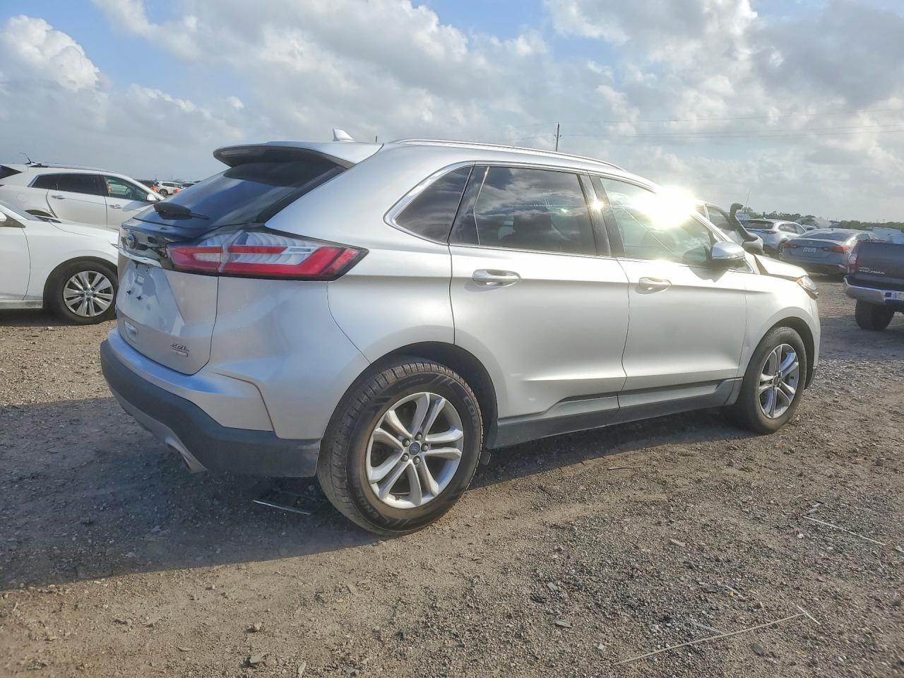 2019 Ford Edge VIN 2FMPK3J94KBB23532 COPART salvage auction — Front End, TX - SALVAGE VEHICLE TITLE, sold $2,650 on 2026-07-02 (photo 3)