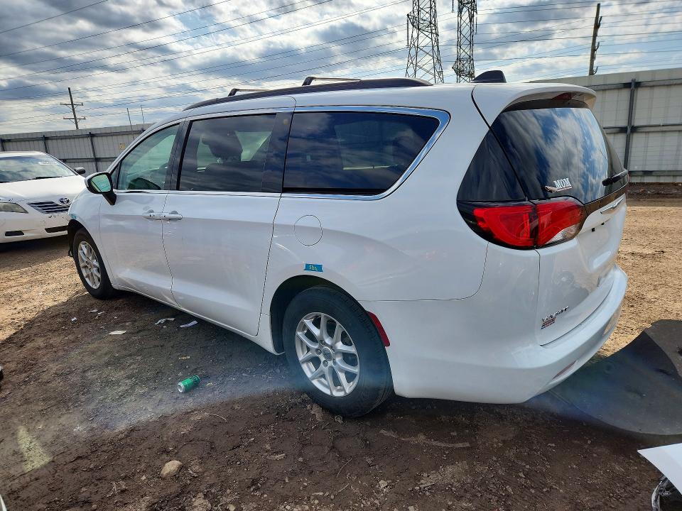 2021 Chrysler Voyager VIN 2C4RC1DG2MR512737 COPART salvage auction — FRONT END, Il - Salvage Certificate, sold $2,400 on 2026-07-09 (photo 2)
