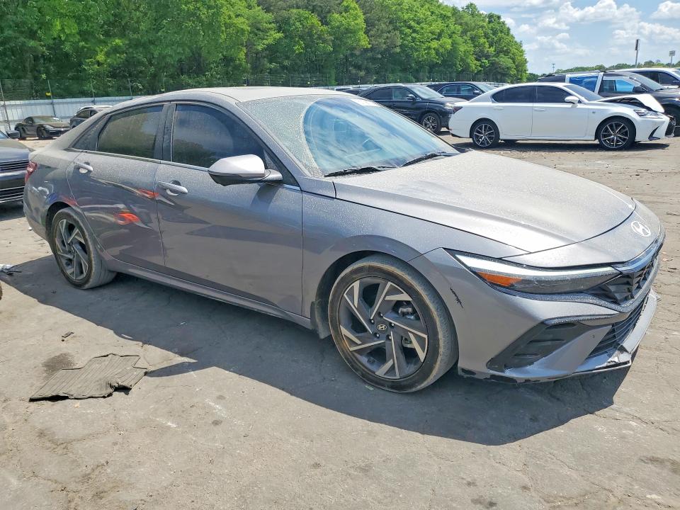 2024 Hyundai Elantra VIN KMHLP4DG9RU792755 COPART salvage auction — FRONT END, GA - CERT OF TITLE-SALVAGE, sold $5,900 on 2026-07-10 (photo 4)