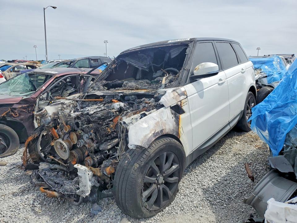 2016 Land rover Range rover sport VIN SALWR2PF3GA123116 COPART salvage auction — BURN, Sc - Cert Of Title-Salvage Fire, sold $225 on 2026-07-31 (photo 1)