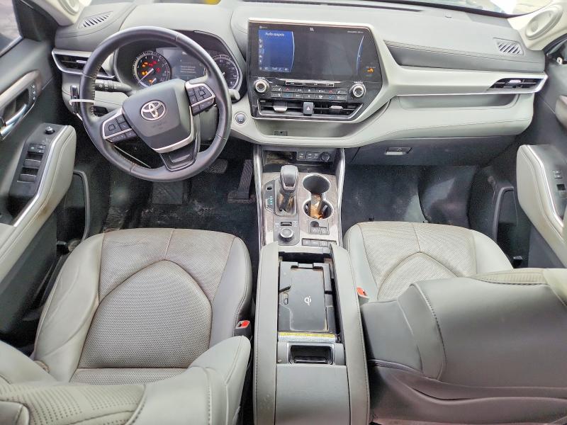 2022 Toyota Highlander VIN 5TDFZRBH0NS200808 COPART salvage auction — SIDE, In - Certificate Of Title, sold $1,600 on 2026-07-21 (photo 8)