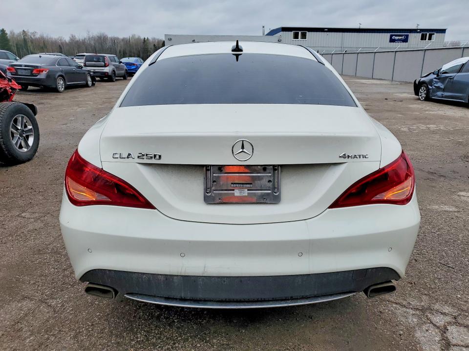 2015 Mercedes-benz Cla-class VIN WDDSJ4GBXFN281732 COPART salvage auction — VANDALISM, On - Permit Salvage, sold $550 on 2026-07-28 (photo 6)