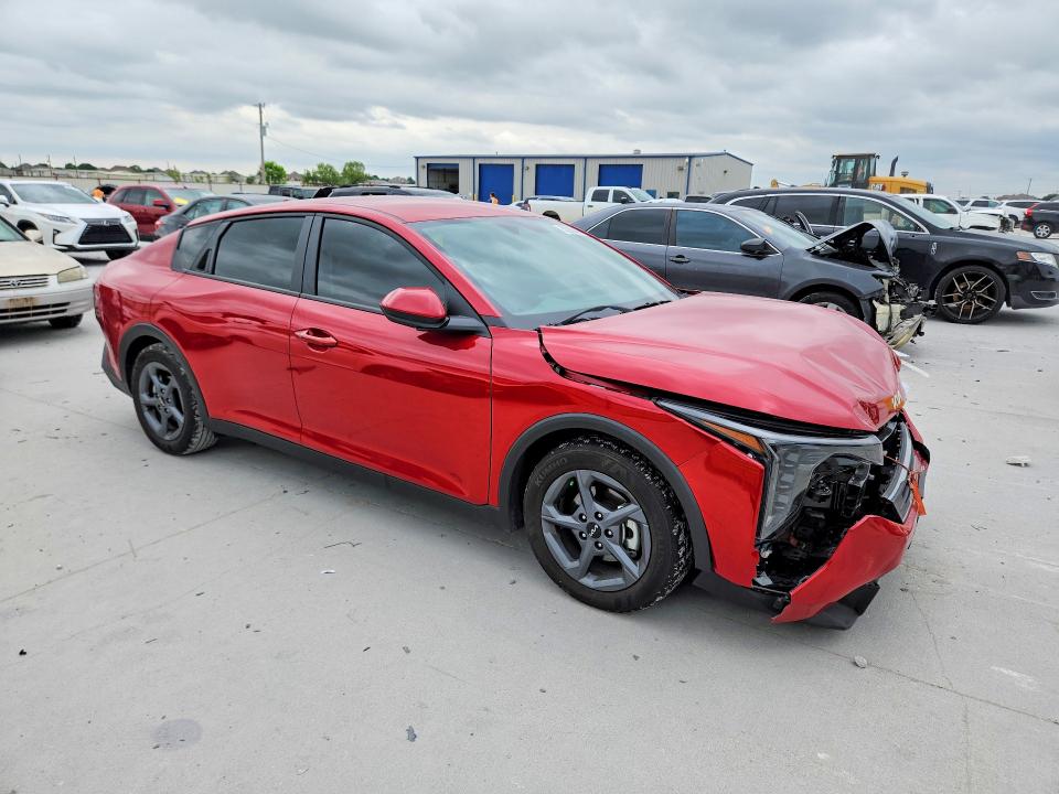 2025 Kia K4 VIN 3KPFT4DE5SE238550 COPART salvage auction — FRONT END, Tx - Salvage Vehicle Title, sold $7,500 on 2026-07-17 (photo 4)