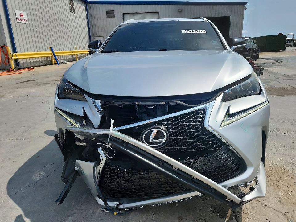 2017 Lexus Nx VIN JTJYARBZ3H2078866 COPART salvage auction — FRONT END, La - Cert Of Title-Salvage, sold $7,700 on 2026-07-29 (photo 5)