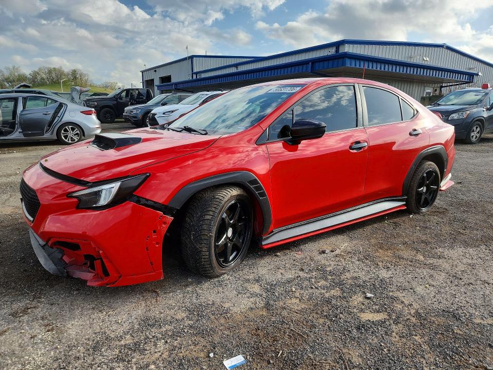 2022 Subaru Wrx VIN JF1VBAA62N9017786 COPART salvage auction — FRONT END, Salvage Title, sold $425 on 2026-07-28 (photo 1)