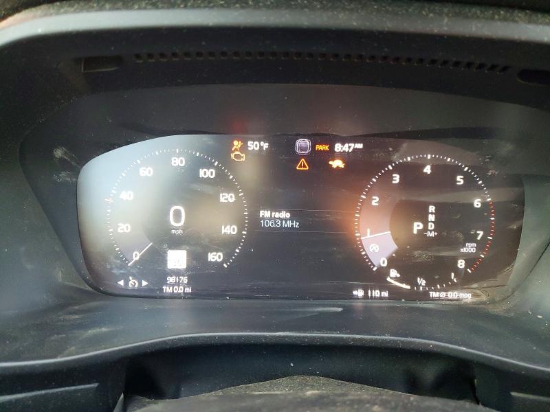 2020 Volvo C40 VIN YV4162UK0L2327658 COPART salvage auction — FRONT END, Va - Cert Of Title - Salvage, sold $2,950 on 2026-07-06 (photo 9)